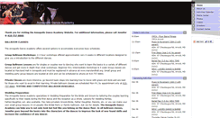 Desktop Screenshot of annapolisdanceacademy.com